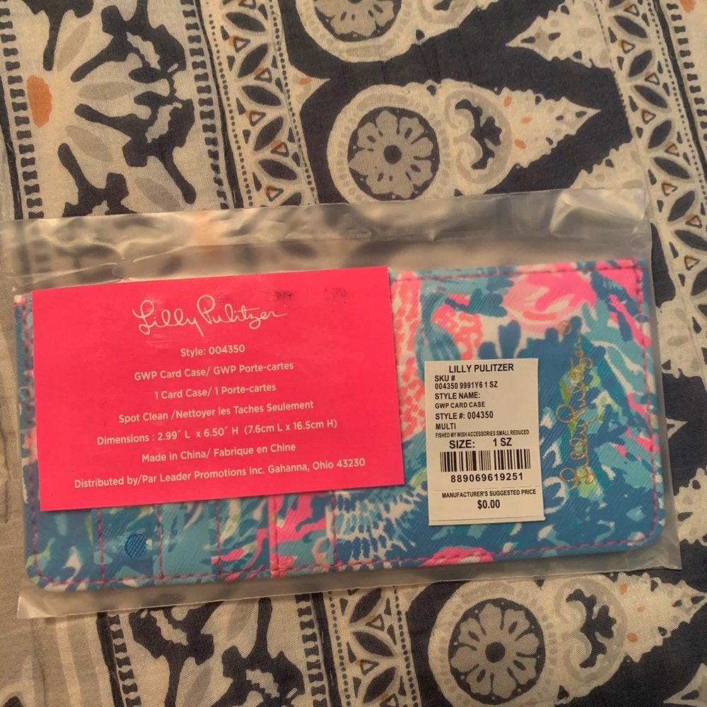 Lilly Pulitzer card holder